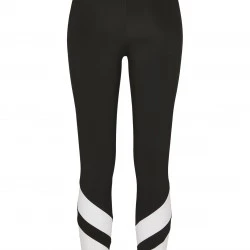 Дамски клин в черно Urban Classics Ladies Arrow High Waist Leggings