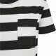 Дамска рокля в черно и бяло Urban Classics Ladies Stripe Boxy Tee Dress, Рокли - Hoodstyle.bg