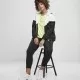 Дамска ветровка в цветен десен, Ladies Windbreaker white/black, Якета - Hoodstyle.bg