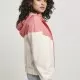 Дамска ветровка в розово и пясъчно Urban Classics Ladies Arrow Windbreaker, Якета - Hoodstyle.bg