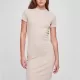 Дамска рокля в светлобежов цвят Urban Classics Ladies Tee Dress, Рокли - Hoodstyle.bg