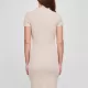 Дамска рокля в светлобежов цвят Urban Classics Ladies Tee Dress, Рокли - Hoodstyle.bg