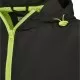 Contrast Pull Over Jacket black/electriclime XXL