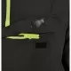 Contrast Pull Over Jacket black/electriclime XXL