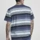 Мъжка тениска на райета в синьо Urban Classics Yarn Dyed Sunrise, Тениски - Hoodstyle.bg