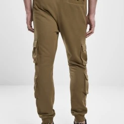 Мъжки панталон в цвят маслина от Urban Classics Double Pocket Terry Sweat 