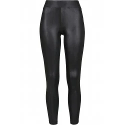 Дамски клин в черен цвят Urban Classics Ladies Imitation Leather Leggings 
