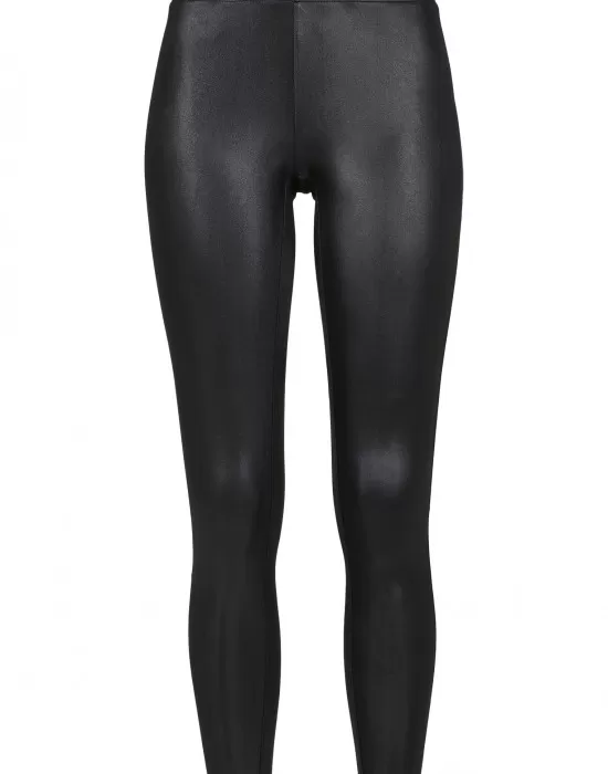Дамски клин в черен цвят Urban Classics Ladies Imitation Leather Leggings, Клинове - Hoodstyle.bg