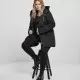 Дамска тениска в черно Urban Classics Ladies Flock Lace Turtleneck, Тениски - Hoodstyle.bg