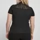 Дамска тениска в черно Urban Classics Ladies Flock Lace Turtleneck, Тениски - Hoodstyle.bg
