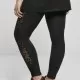 Дамски клин в черно Urban Classics Ladies Flock Lace Stripe, Клинове - Hoodstyle.bg