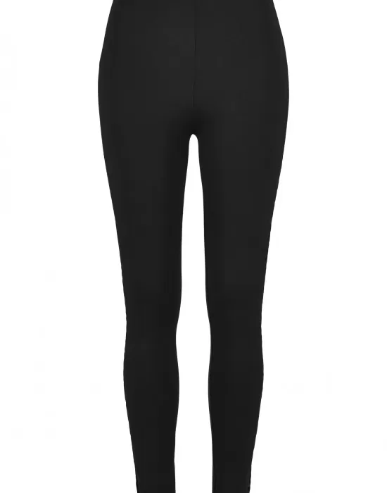 Дамски клин в черно Urban Classics Ladies Flock Lace Stripe, Клинове - Hoodstyle.bg