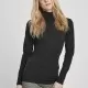 Дамска блуза в черно Urban Classics Ladies Basic Turtleneck, Блузи - Hoodstyle.bg