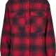 Дамска риза в тъмносиньо и червено Urban Classics Ladies Check Overshirt, Блузи - Hoodstyle.bg