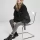 Дамско яке в черно от Urban Classics Ladies Sherpa Mix Puffer, Якета - Hoodstyle.bg