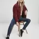 Дамско яке в червено от Urban Classics Ladies Corduroy Puffer, Якета - Hoodstyle.bg