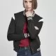 Дамско колежанско яке в черно от Urban Classics Ladies, Якета - Hoodstyle.bg