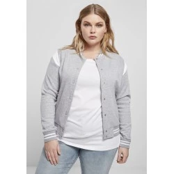Дамско колежанско яке в сиво от Urban Classics Ladies