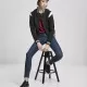 Дамско колежанско яке в черно от Urban Classics Ladies, Якета - Hoodstyle.bg