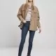 Дамска риза в тъмно бежово Urban Classics, Якета - Hoodstyle.bg