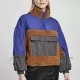 Дамско яке в три цвята от Urban Classics Ladies Sherpa 3-Tone Pull Over, Якета - Hoodstyle.bg