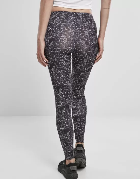 Дамски клин Urban Classics Ladies AOP Leggings, Клинове - Hoodstyle.bg