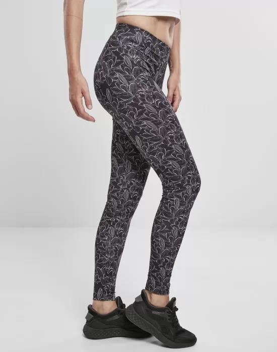 Дамски клин Urban Classics Ladies AOP Leggings, Клинове - Hoodstyle.bg