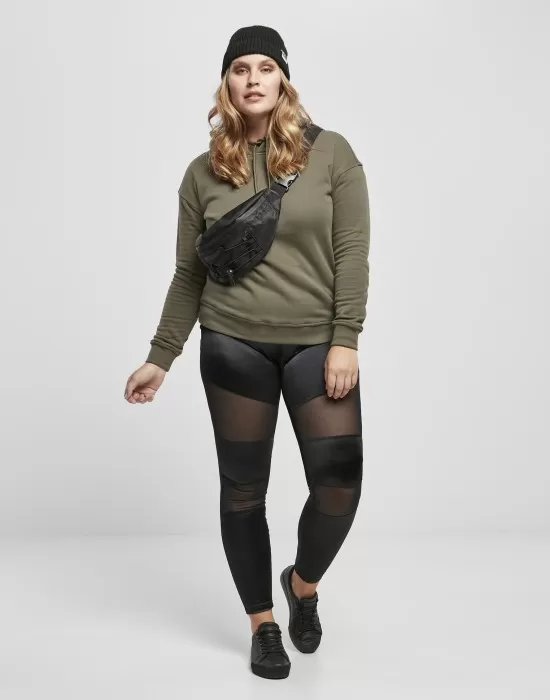 Дамски клин в черно Ladies Shiny Tech Mesh Leggings, Клинове - Hoodstyle.bg