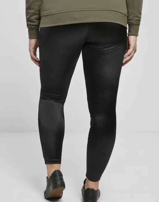 Дамски клин в черно Ladies Shiny Tech Mesh Leggings, Клинове - Hoodstyle.bg