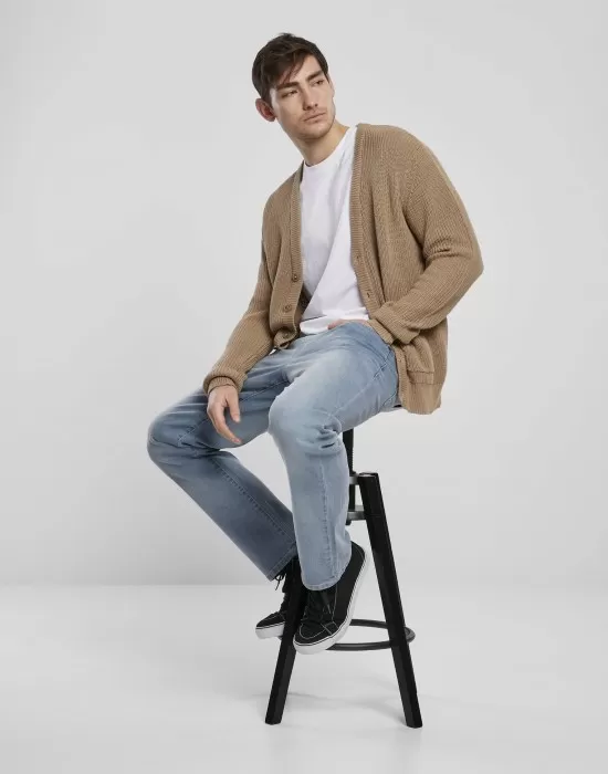 Мъжкa жилетка в бежов цвят Urban Classics Boxy, Блузи - Hoodstyle.bg