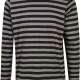 Мъжка блуза в черно и бежово Urban Classics Regular Stripe LS, Блузи - Hoodstyle.bg
