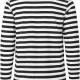 Мъжка блуза в черно и бяло Urban Classics Regular Stripe LS, Блузи - Hoodstyle.bg