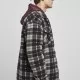 Мъжко карирано яке в черно Urban Classics Plaid Teddy Lined, Якета Пролет / Есен - Hoodstyle.bg