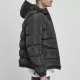 Двулицево мъжко яке в камуфлажен цвят от Urban Classics Reversible Hooded Puffer, Зимни якета - Hoodstyle.bg