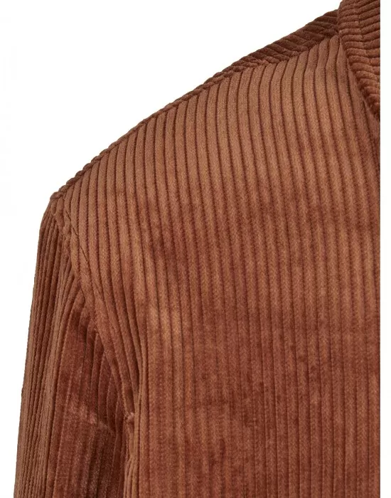 Мъжко яке в кафяво Urban Classics Boxy Corduroy, Якета - Hoodstyle.bg