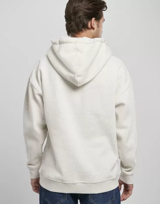 Мъжки суичър Urban Classics Frottee Patch в светлосив цвят, Суичъри - Hoodstyle.bg