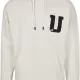 Мъжки суичър Urban Classics Frottee Patch в светлосив цвят, Суичъри - Hoodstyle.bg
