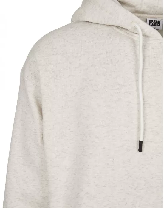 Мъжки суичър Urban Classics Frottee Patch в светлосив цвят, Суичъри - Hoodstyle.bg