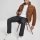 Мъжко яке в кафяво Urban Classics Boxy Corduroy Puffer, Зимни якета - Hoodstyle.bg