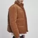 Мъжко яке в кафяво Urban Classics Boxy Corduroy Puffer, Зимни якета - Hoodstyle.bg