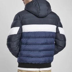 Мъжко яке в тъмносиньо от Urban Classics Colorblock Bubble 