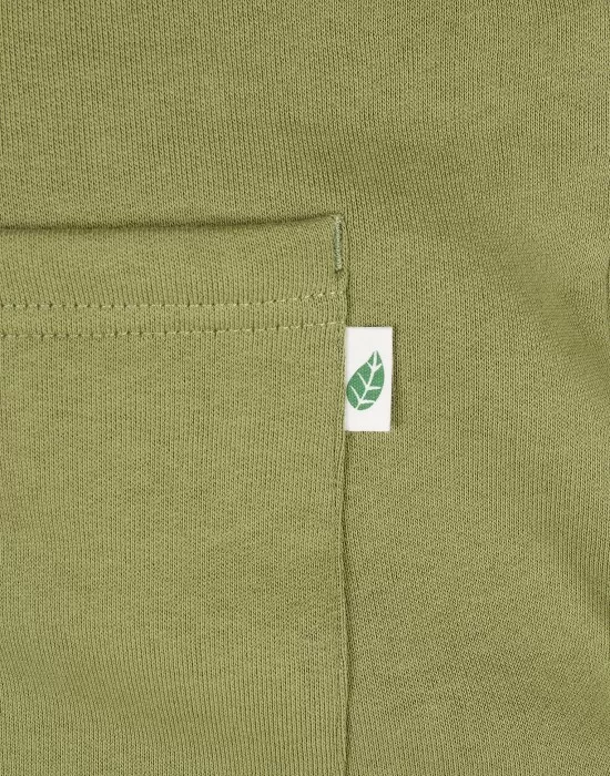 Мъжко долнище в масленозелен цвят Urban Classics от органичен памук, Долнища - Hoodstyle.bg