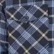 Мъжко яке в светлосиньо и тъмносиньо каре Urban Classics Plaid Quilted Shirt, Якета Пролет / Есен - Hoodstyle.bg