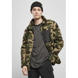 Мъжко яке в камуфлажен цвят Sherpa Jacket wood camo
