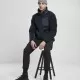 Мъжко яке Urban Classics Sherpa в тъмносин цвят, Якета Пролет / Есен - Hoodstyle.bg