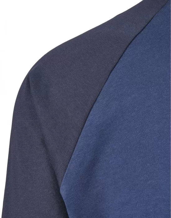 Мъжка блуза Urban Classics LS в синьо darkblue/midnightnavy, Блузи - Hoodstyle.bg