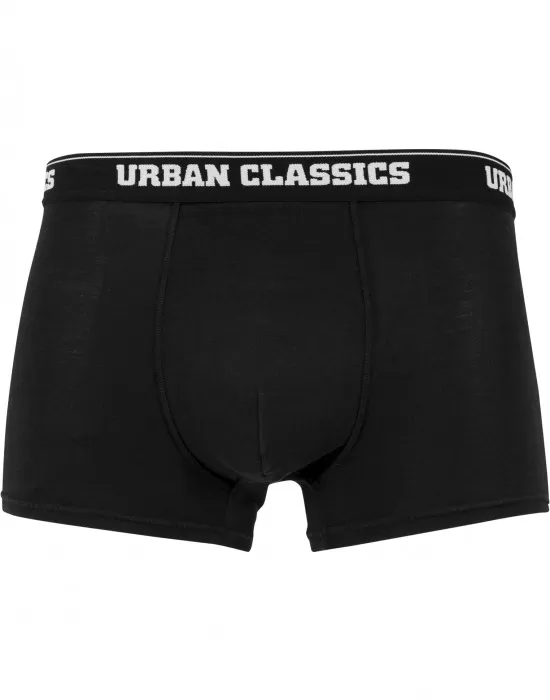 Комплект от пет чифта босерки Urban Classics / ban.aop brand.aop cha blk wht, Мъже - Hoodstyle.bg