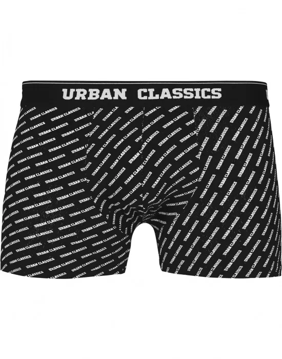 Комплект от пет чифта босерки Urban Classics / ban.aop brand.aop cha blk wht, Мъже - Hoodstyle.bg