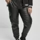 Дамски панталон в черно от Urban Classics Ladies Faux Leather Cargo, Панталони - Hoodstyle.bg