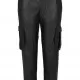 Дамски панталон в черно от Urban Classics Ladies Faux Leather Cargo, Панталони - Hoodstyle.bg